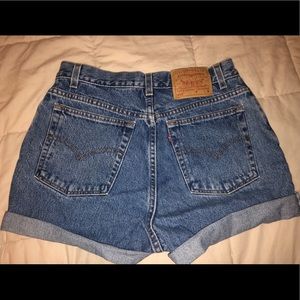 levi’s denim shorts